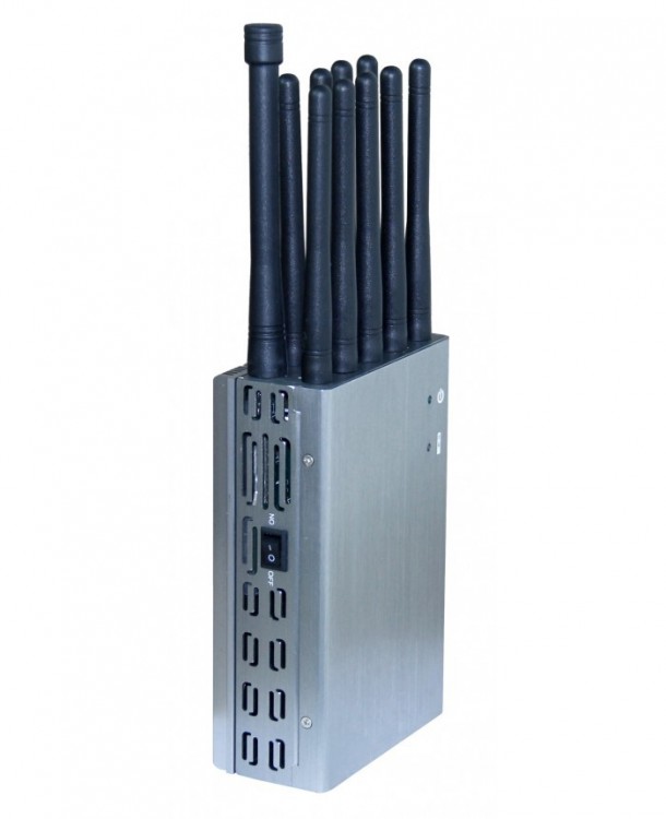 10 канальный подавитель сигнала FM GPS DCS/PCS 3G GPS GSM WiFi 5GHz 4G