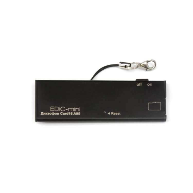Мини диктофон EDIC-mini CARD16 A95m