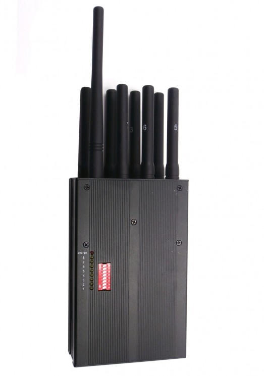 Портативный 8 канальный подавитель сигнала GSM,3G,4G LTE,GPS L1 фото